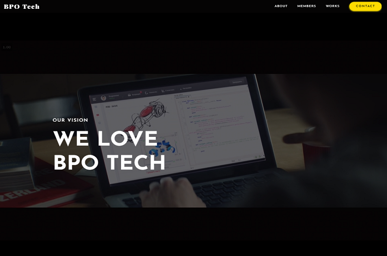 BPO Tech「企業用ホームページ」